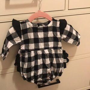 Ruffled butt Romper